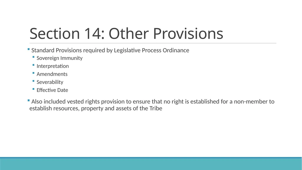 DRAFT Assignment Ordinance Highlights Community - slide 27 of 28