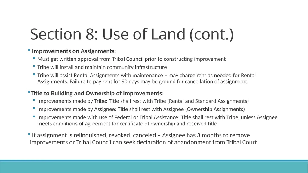 DRAFT Assignment Ordinance Highlights Community - slide 14 of 28