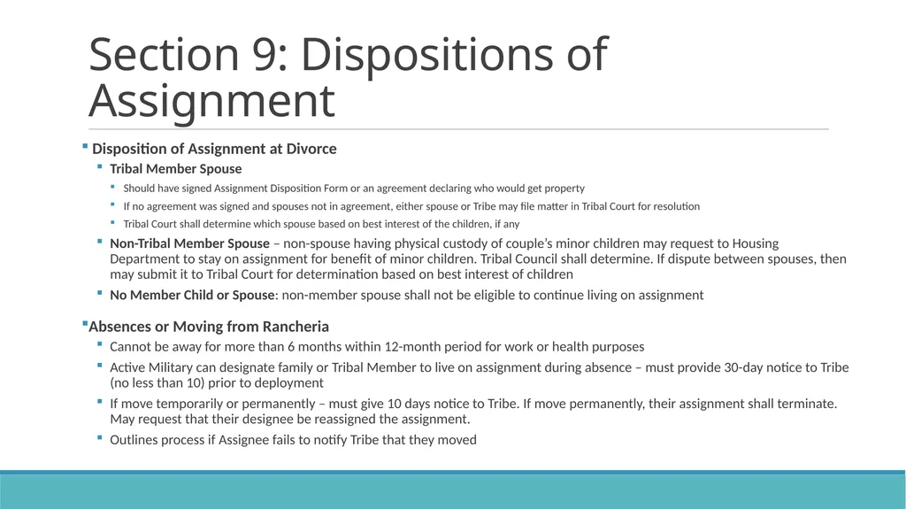 DRAFT Assignment Ordinance Highlights Community - slide 20 of 28