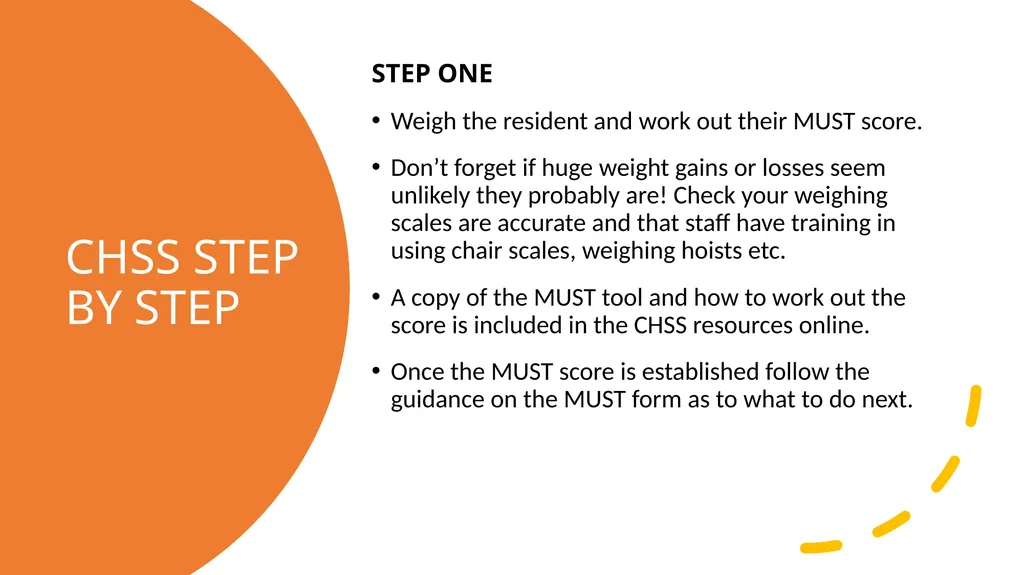 CHSS NUTRITION IN CARE HOMES- A TEAM APPROACH - slide 3 of 12