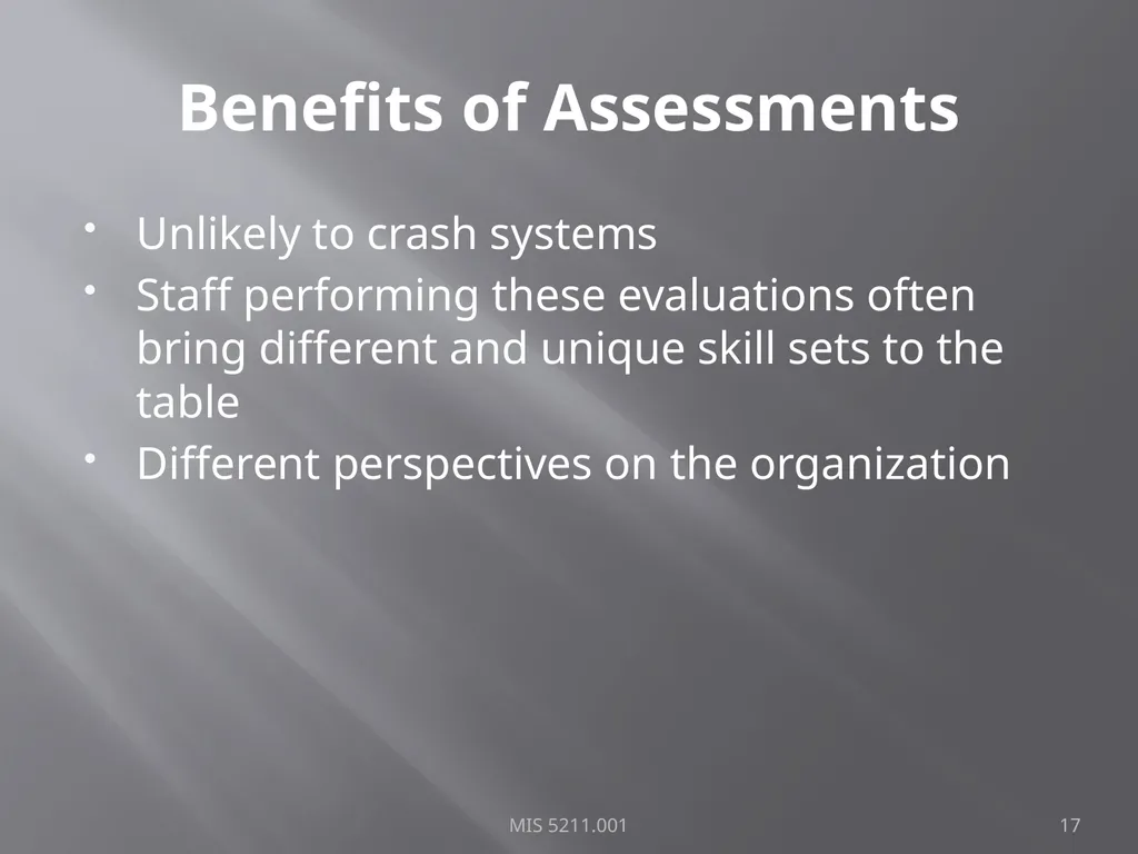 Intro to Ethical Hacking MIS 5211.001 Week 1 Site: - slide 17 of 73