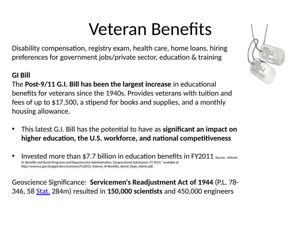 Working with Veteran Populations: Research, - slide 7 of 18