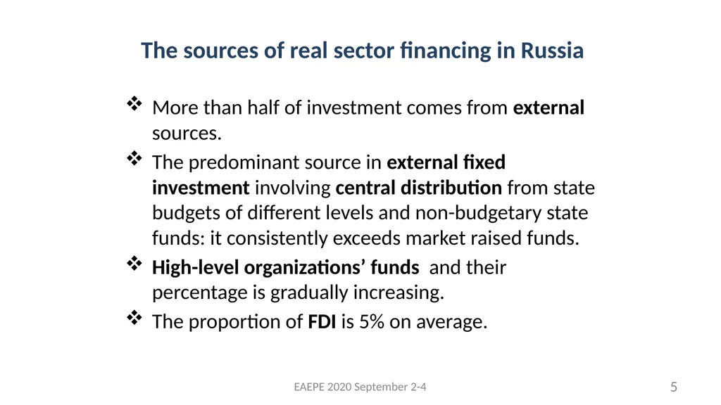 Svetlana Kirdina-Chandler Institute of Economics, - slide 5 of 54