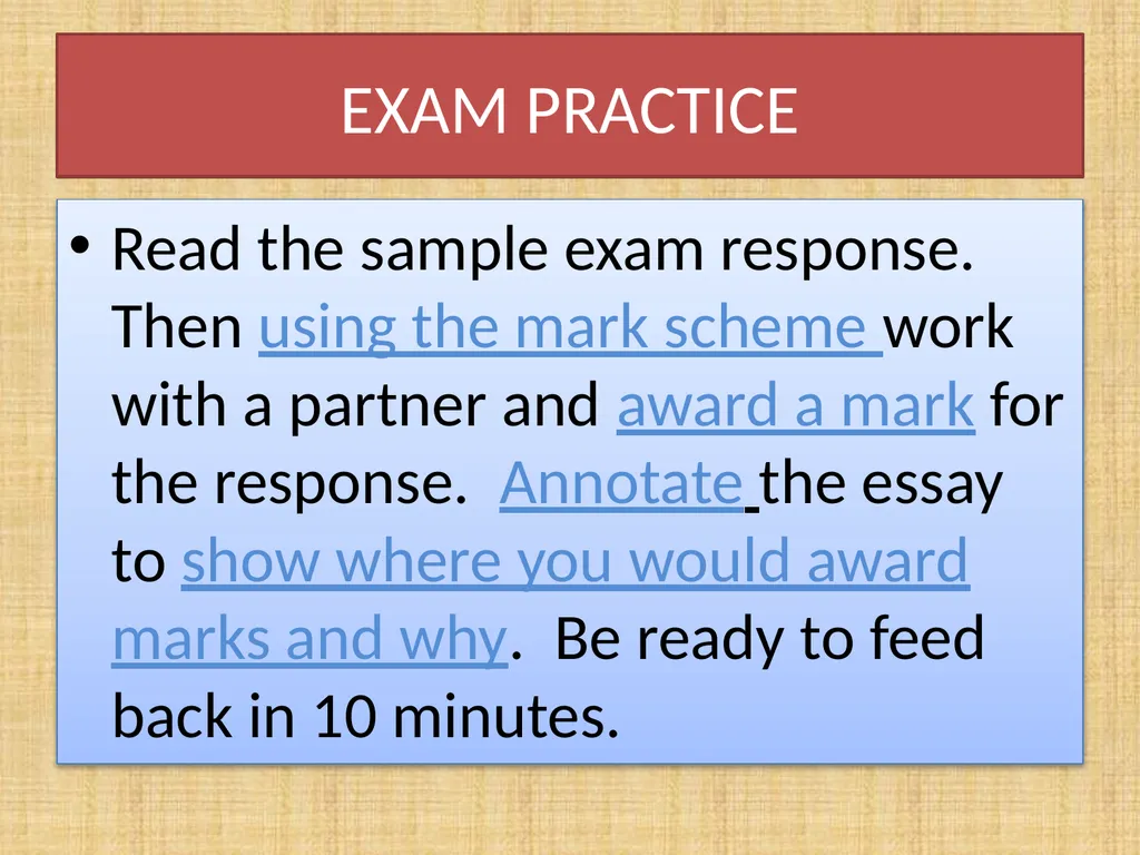 Starter Activity 1 LESSON 1 Watch the following - slide 16 of 17