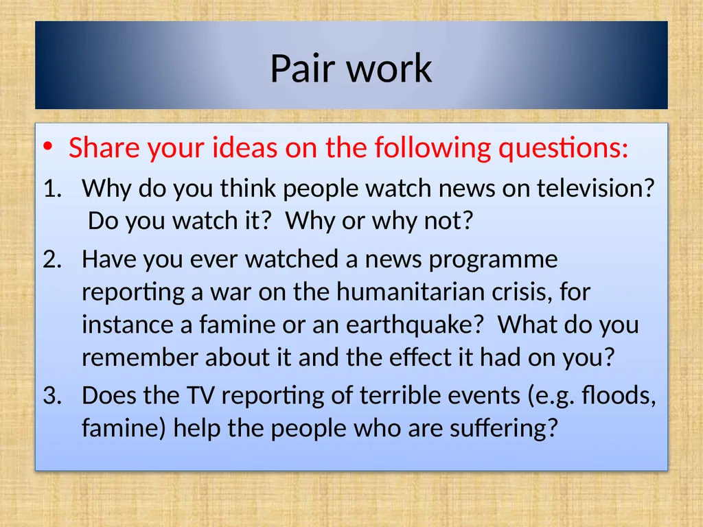 Starter Activity 1 LESSON 1 Watch the following - slide 6 of 17