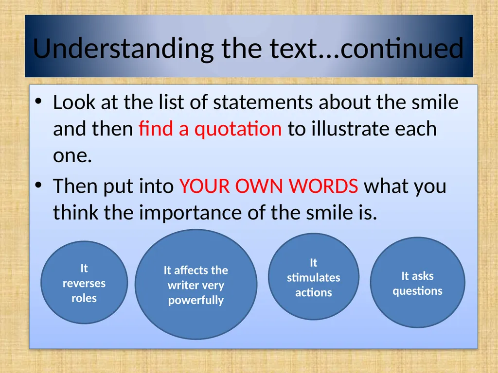 Starter Activity 1 LESSON 1 Watch the following - slide 12 of 17
