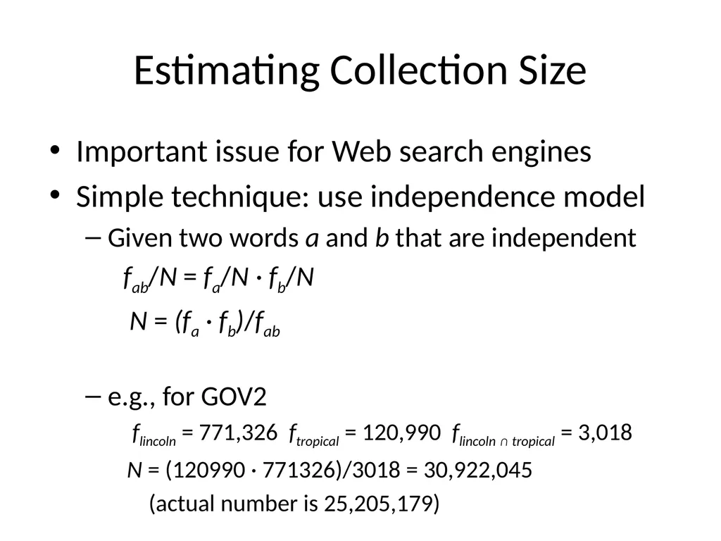 Search Engines Information Retrieval in Practice - slide 21 of 76