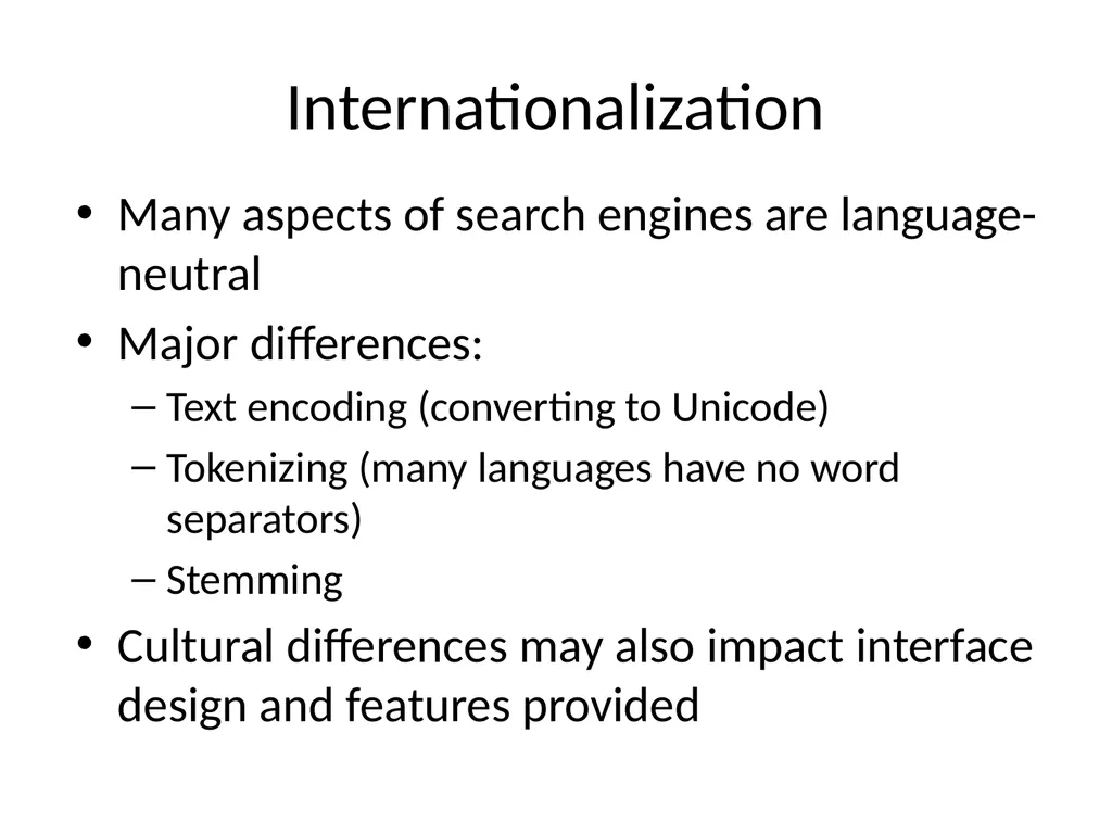 Search Engines Information Retrieval in Practice - slide 75 of 76