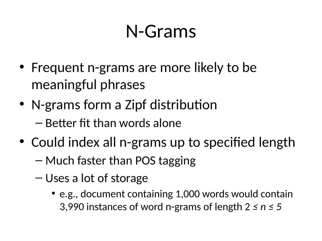 Search Engines Information Retrieval in Practice - slide 45 of 76