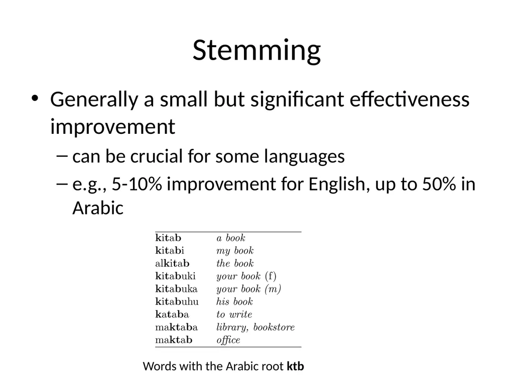 Search Engines Information Retrieval in Practice - slide 32 of 76