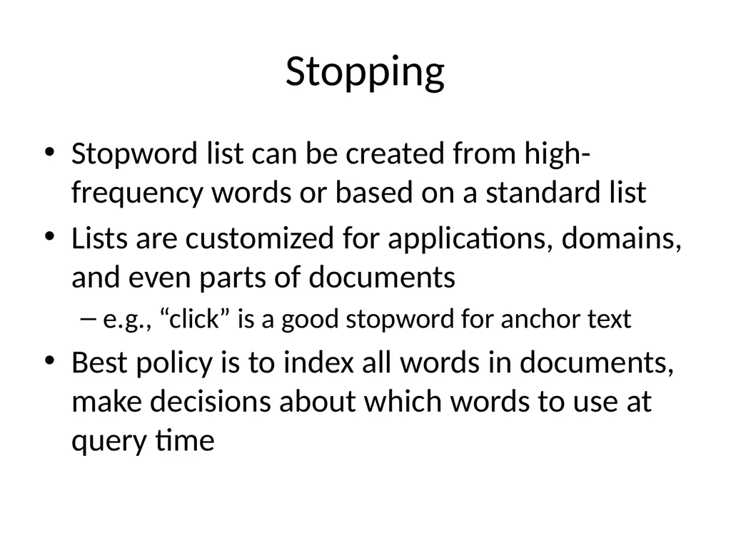 Search Engines Information Retrieval in Practice - slide 30 of 76