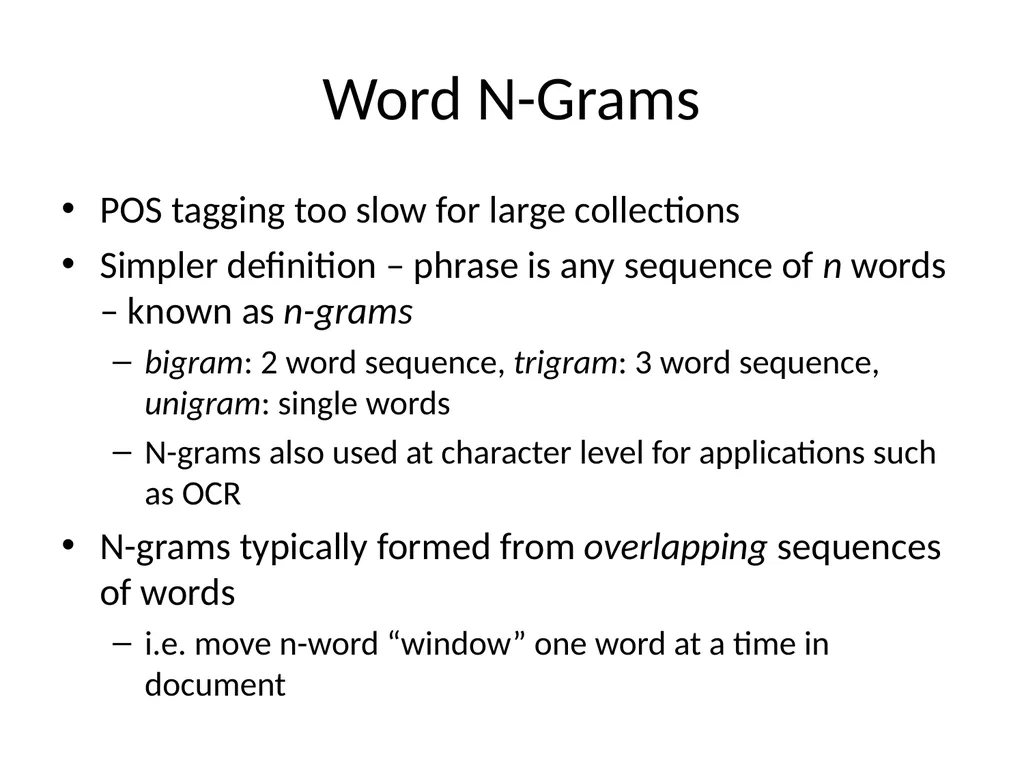 Search Engines Information Retrieval in Practice - slide 44 of 76