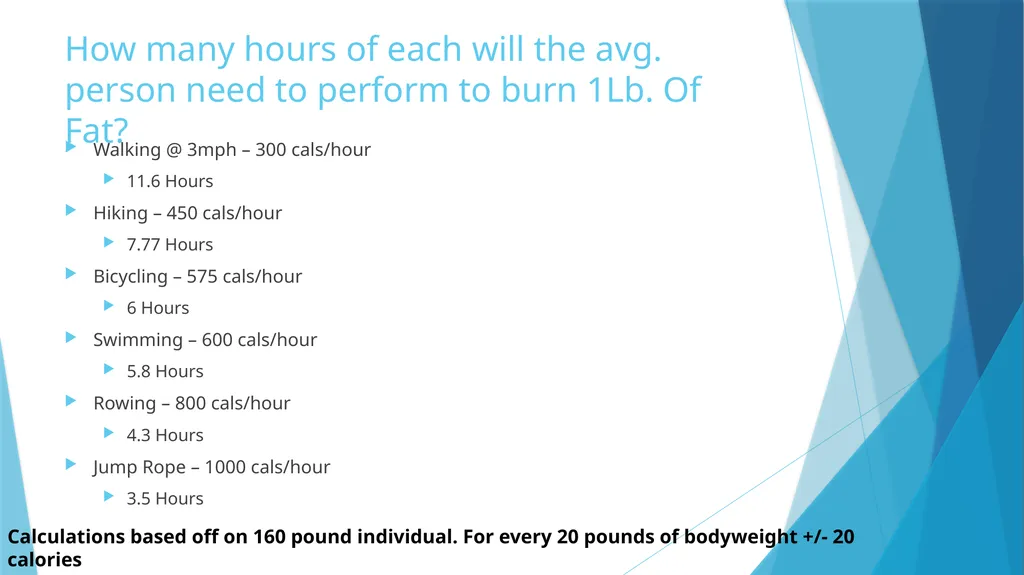 The Effect Exercise Has On Your Weight Whether - slide 10 of 14