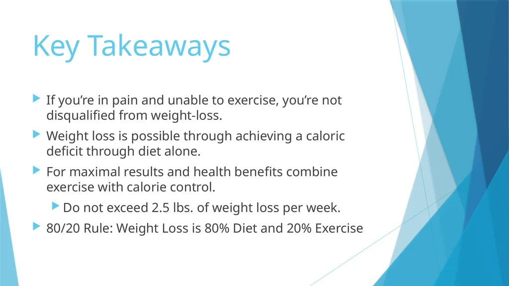 The Effect Exercise Has On Your Weight Whether - slide 13 of 14