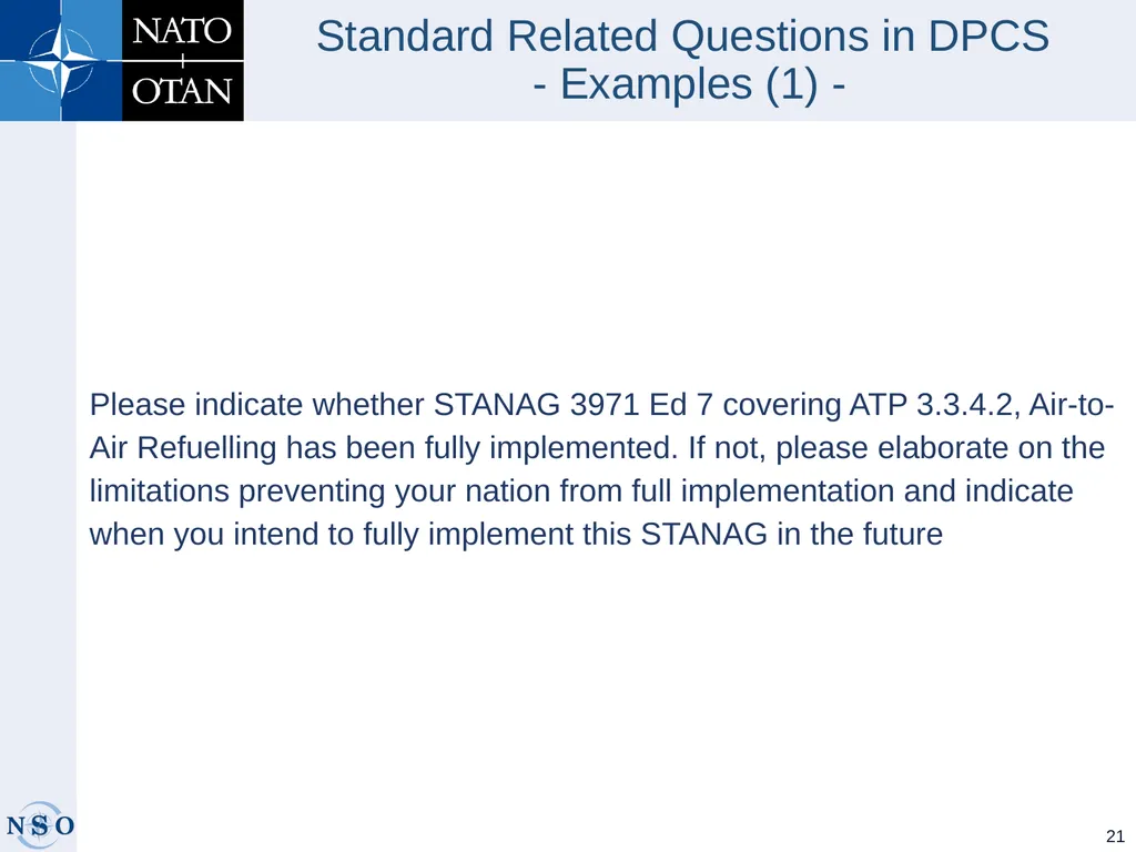 INTEROPERABILTY AND STANDARDIZATION - slide 21 of 25