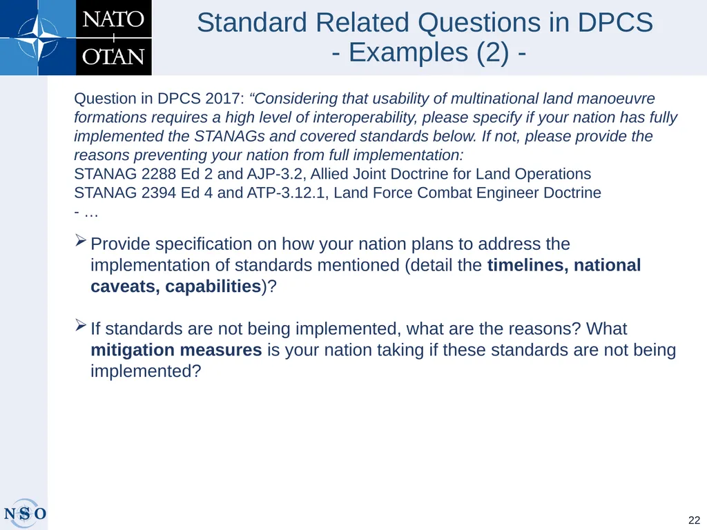 INTEROPERABILTY AND STANDARDIZATION - slide 22 of 25