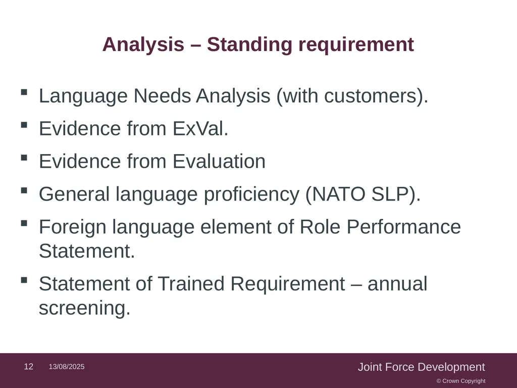 BILC Seminar – Copenhagen, Denmark, October 2019 - slide 12 of 18