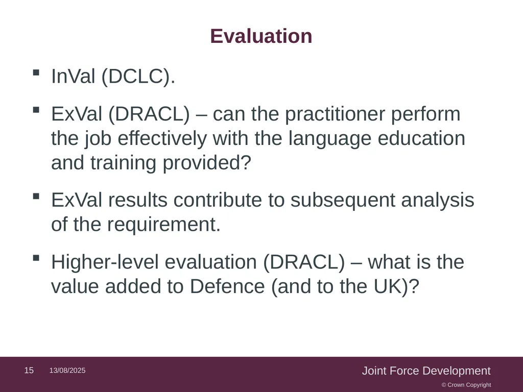 BILC Seminar – Copenhagen, Denmark, October 2019 - slide 15 of 18