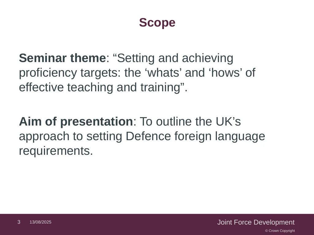 BILC Seminar – Copenhagen, Denmark, October 2019 - slide 3 of 18