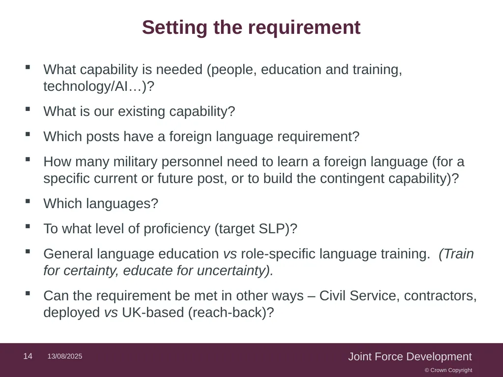 BILC Seminar – Copenhagen, Denmark, October 2019 - slide 14 of 18