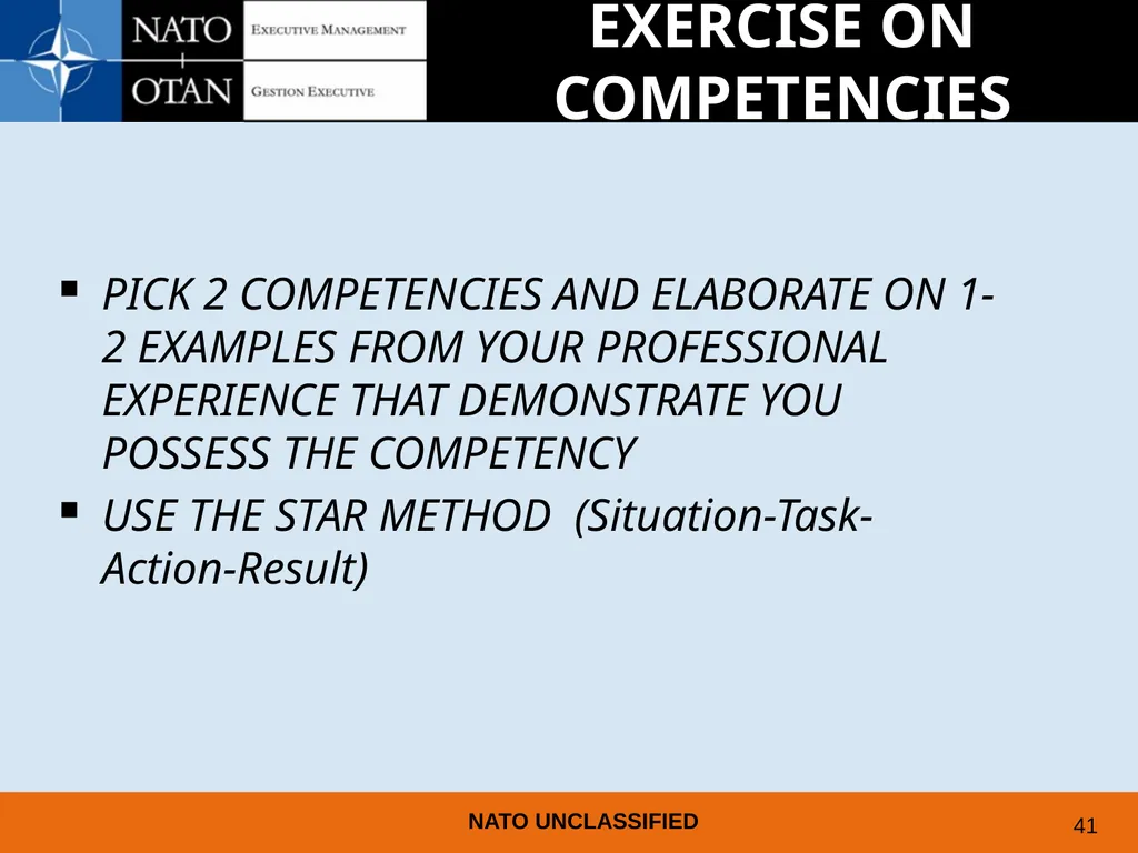 UNDERSTANDING AND PREPARING FOR EMPLOYMENT AT NATO - slide 37 of 39