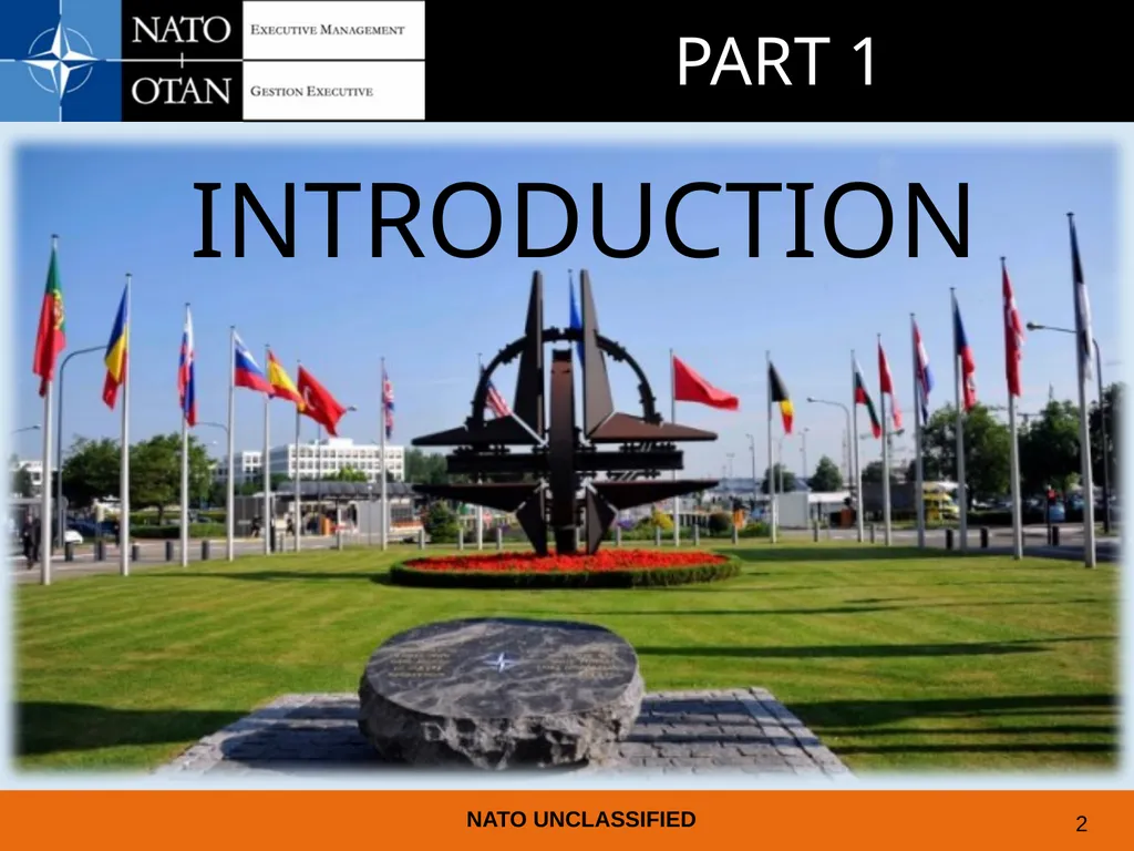 UNDERSTANDING AND PREPARING FOR EMPLOYMENT AT NATO - slide 2 of 39