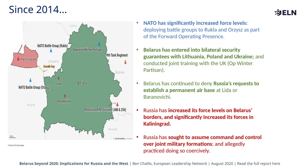 Belarus beyond 2020 Implications for Russia and - slide 4 of 9