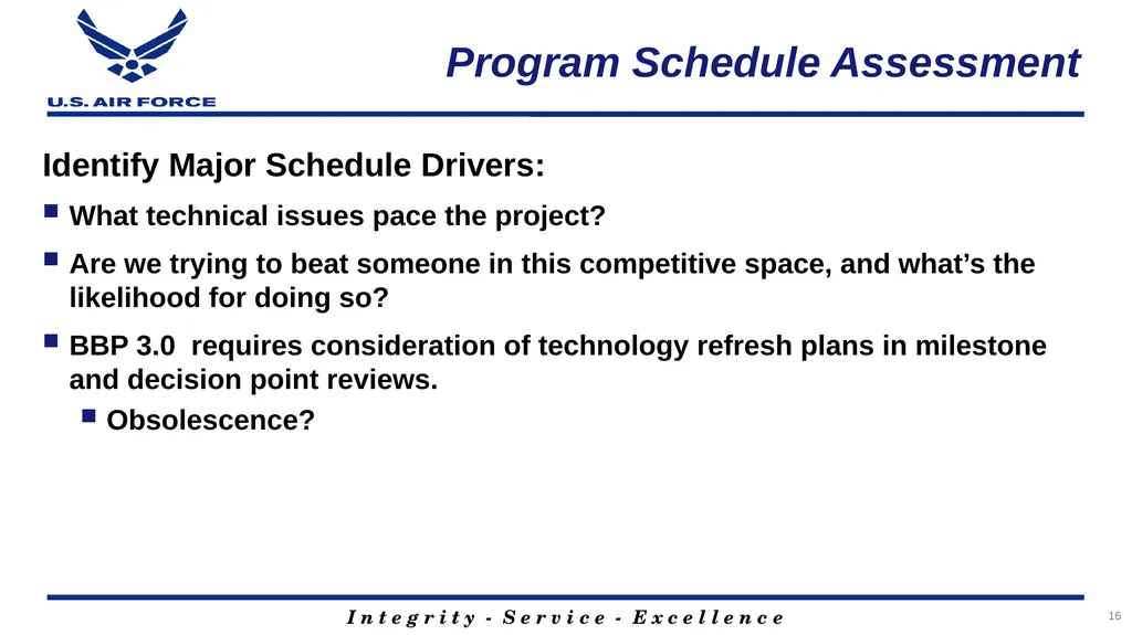 Program Title Air Force Review Board (AFRB) Date - slide 17 of 35
