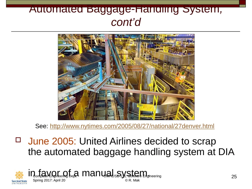 CMPE/SE 131 Software Engineering April 20 Class - slide 25 of 40