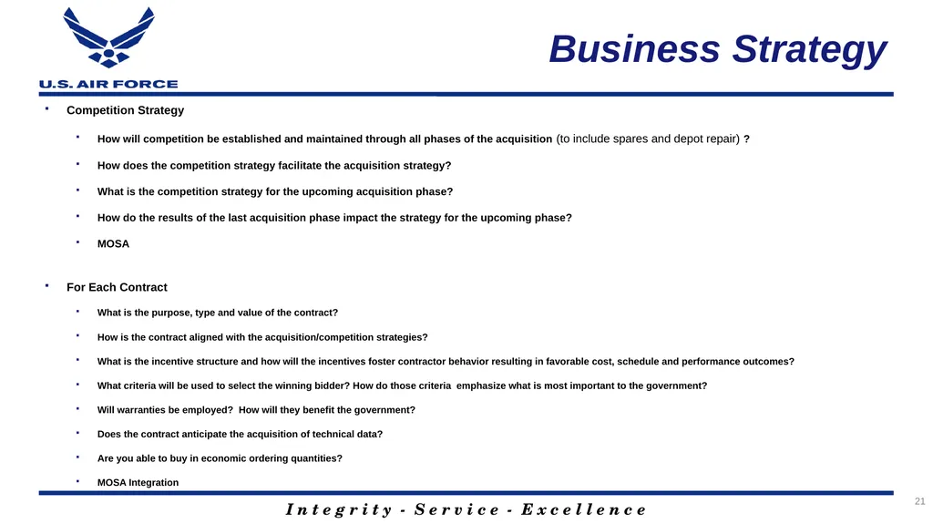 Program Title Air Force Review Board (AFRB) Date - slide 21 of 38
