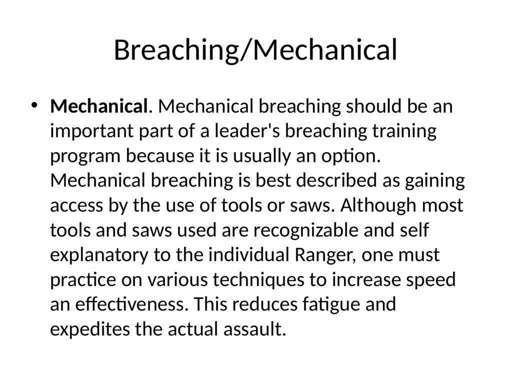Tactical-Small Unit Tactic II Urban Combat/Enter - slide 13 of 34