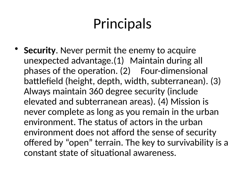 Tactical-Small Unit Tactic II Urban Combat/Enter - slide 7 of 34