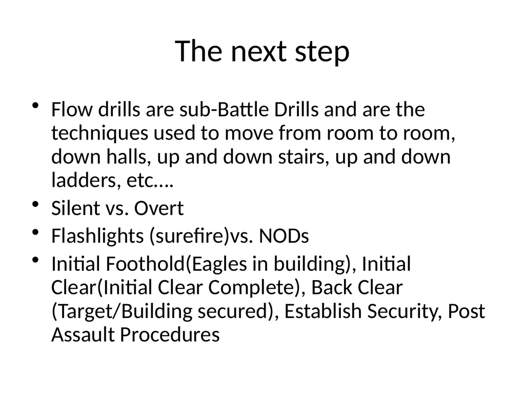 Tactical-Small Unit Tactic II Urban Combat/Enter - slide 34 of 34