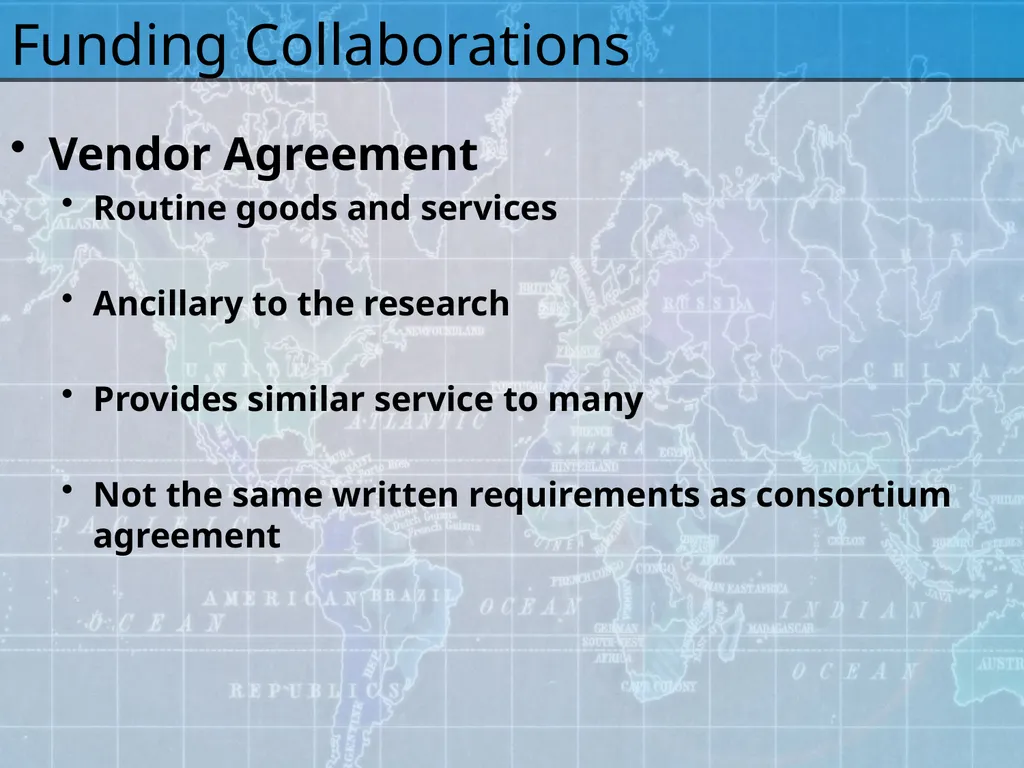 Working with International Collaborators Mary - slide 10 of 35