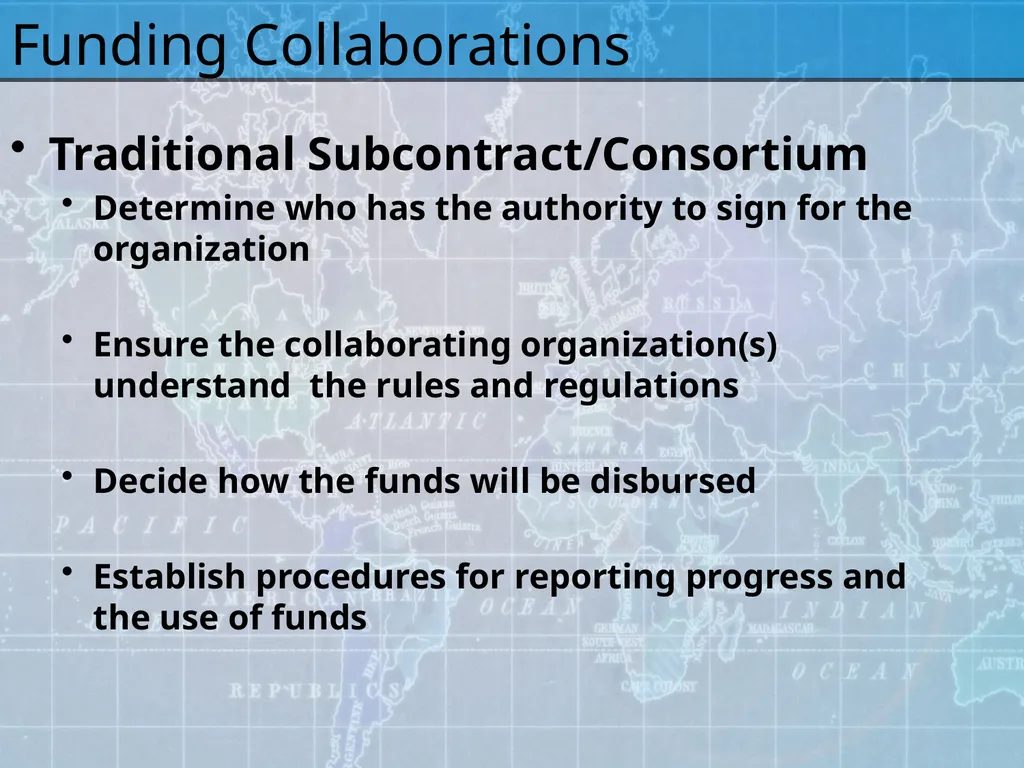 Working with International Collaborators Mary - slide 9 of 35
