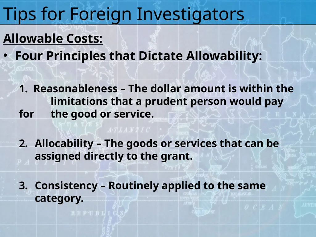 Working with International Collaborators Mary - slide 16 of 35