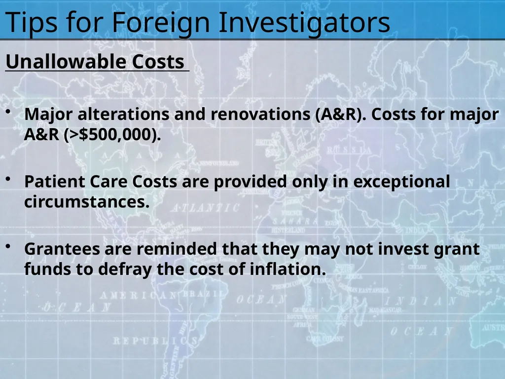 Working with International Collaborators Mary - slide 18 of 35