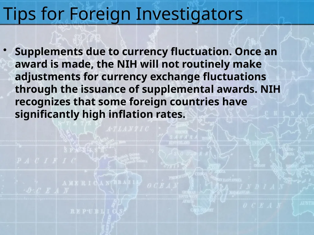 Working with International Collaborators Mary - slide 22 of 35