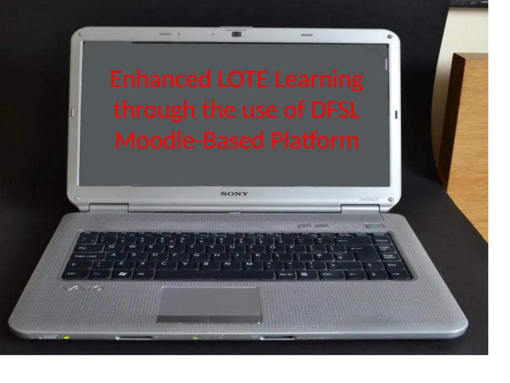 Enhanced LOTE Learning through the use of DFSL - slide 1 of 14