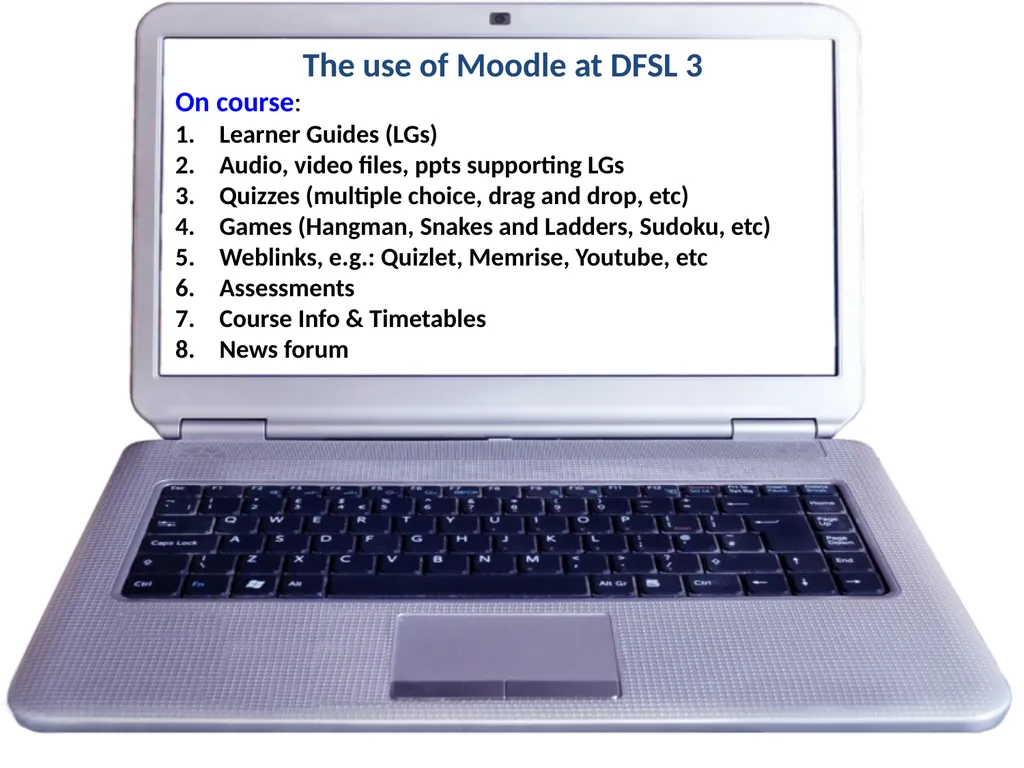 Enhanced LOTE Learning through the use of DFSL - slide 8 of 14