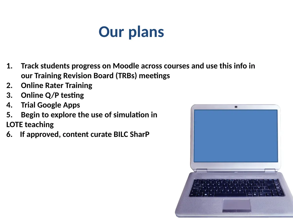 Enhanced LOTE Learning through the use of DFSL - slide 11 of 14