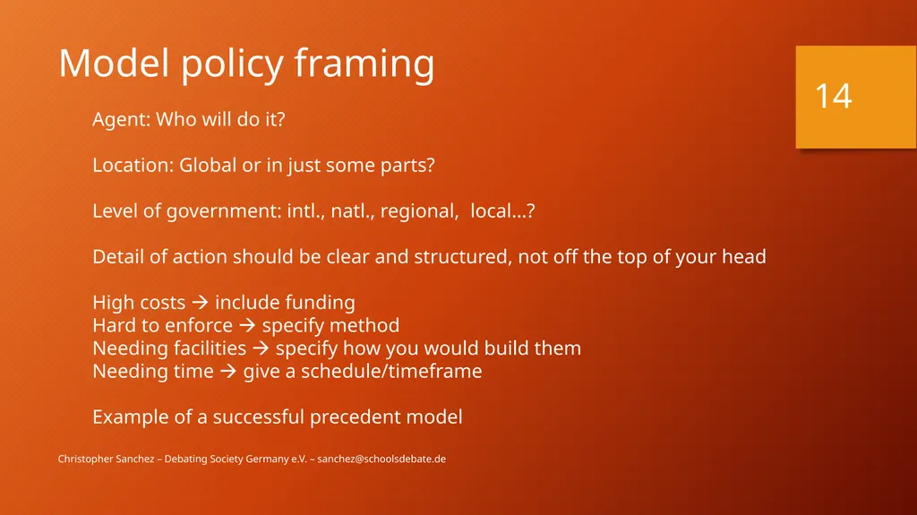 Preparing a debate – Arguments and fallacies - slide 14 of 37
