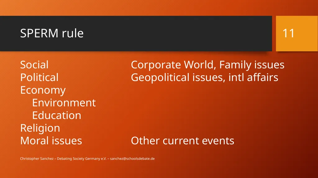 Preparing a debate – Arguments and fallacies - slide 11 of 37