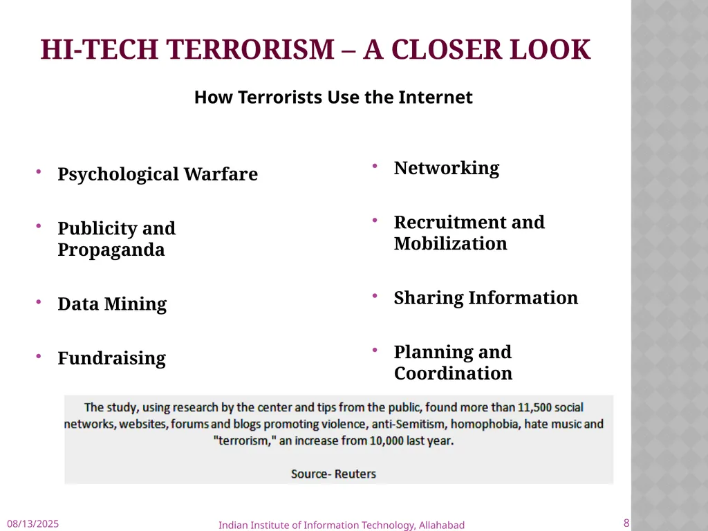 The role of developing nation towards combating - slide 8 of 26
