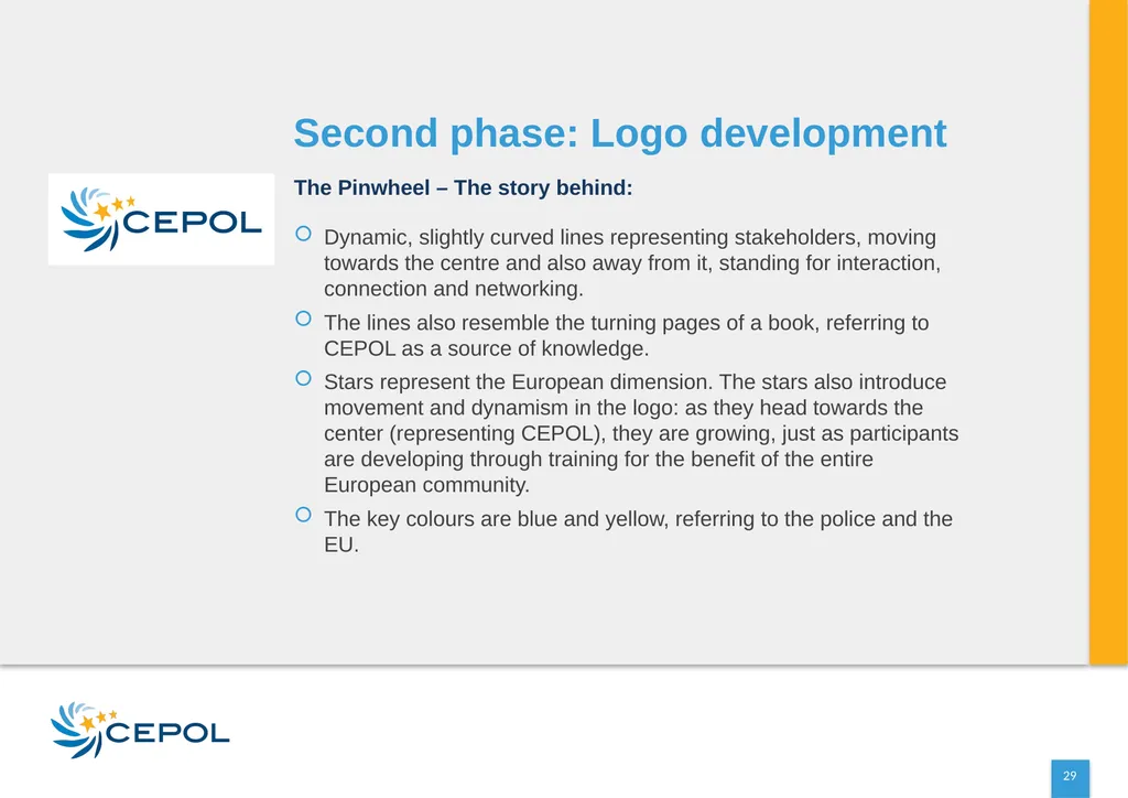 CEPOL EUROPEAN UNION AGENCY FOR LAW ENFORCEMENT - slide 29 of 34