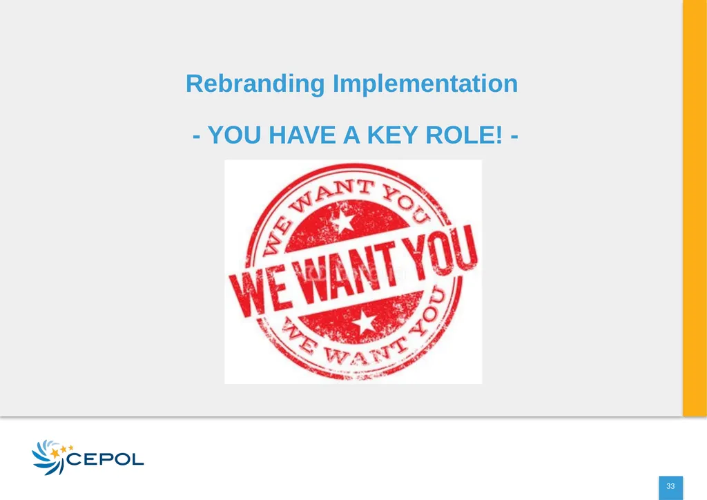 CEPOL EUROPEAN UNION AGENCY FOR LAW ENFORCEMENT - slide 33 of 34
