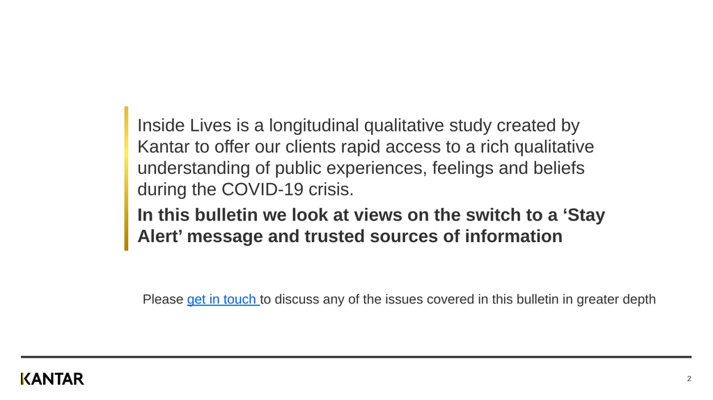 Inside Lives Longitudinal qualitative community of - slide 2 of 10