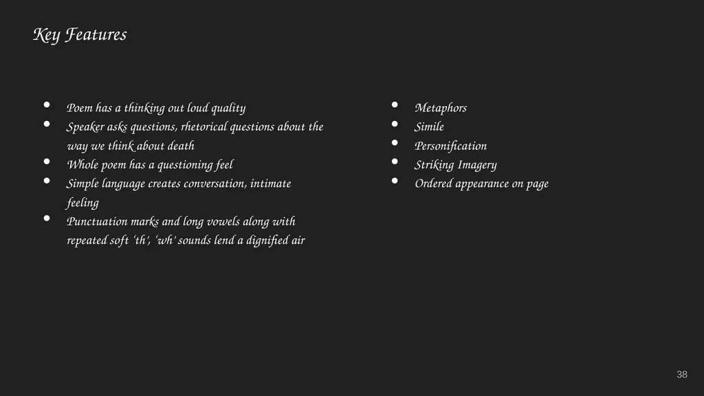 Tracy K. Smith Ms. Heeney’s Class Additional Notes - slide 38 of 72
