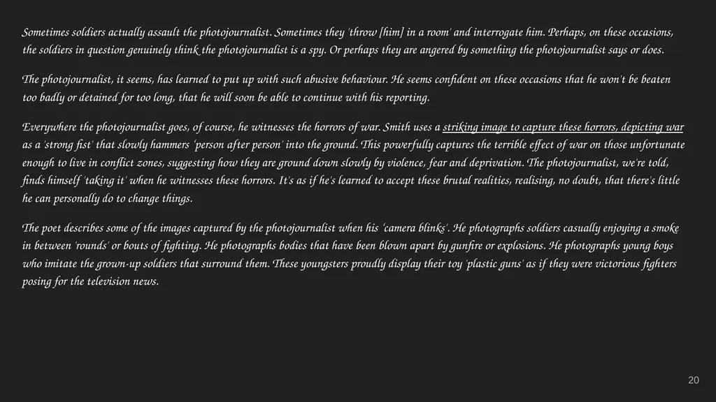Tracy K. Smith Ms. Heeney’s Class Additional Notes - slide 20 of 72