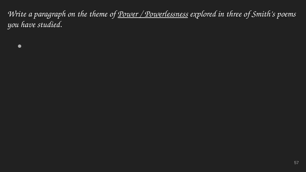 Tracy K. Smith Ms. Heeney’s Class Additional Notes - slide 57 of 72